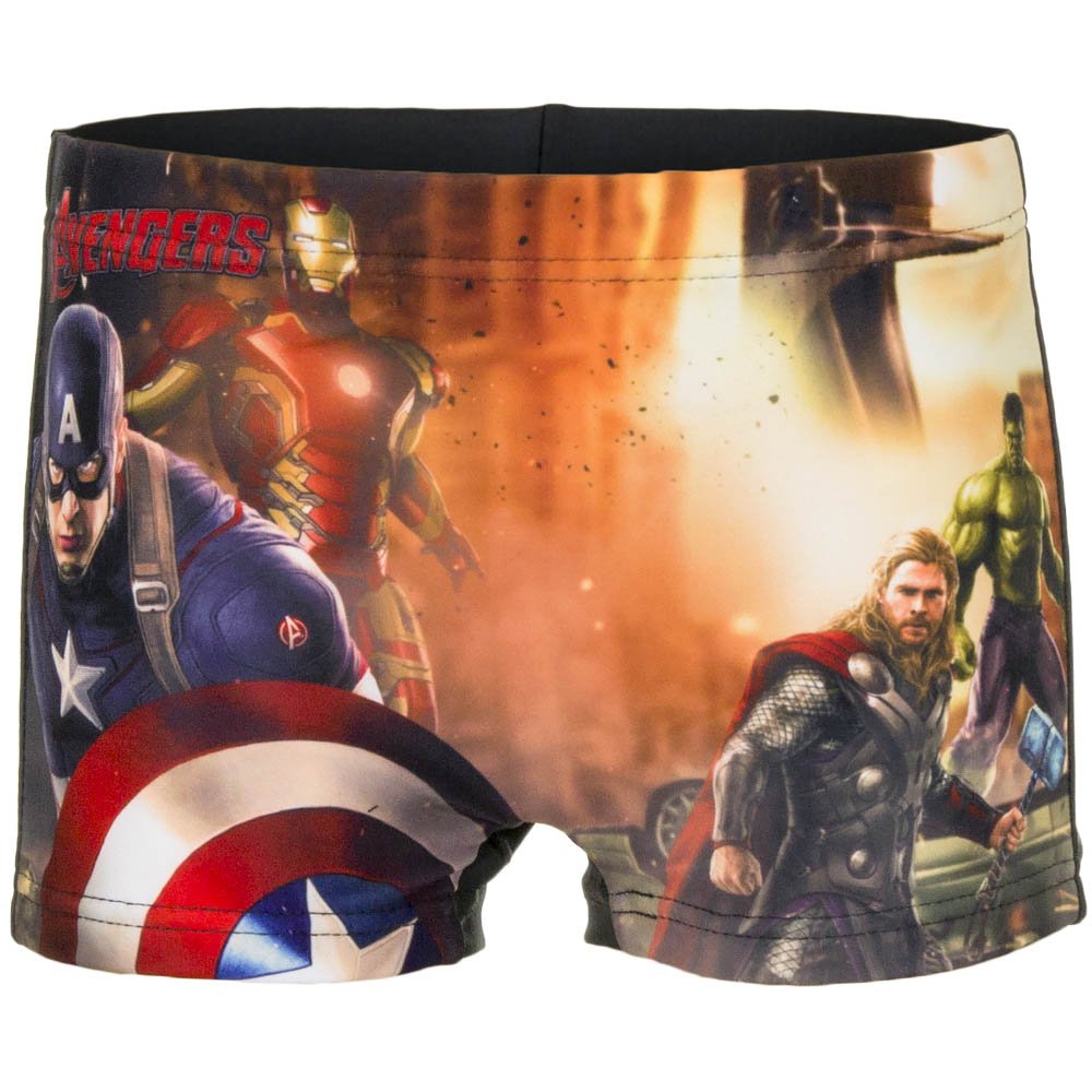 4761-Kinder-Jungen-Badehose-MARVEL-AVENGERS-Schwimmhose-Badeshorts