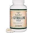 Double Wood Supplements L Citrulline Capsules 1,200mg Per Serving, 210 Count (L-Citrulline Increases Levels of L-Arginine and Nitric Oxide) Muscle Recovery – Improve Muscle Pump