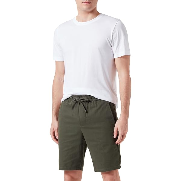 Short D'été Décontracté Coréen Pour Homme - Style Britannique Simple - Coupe Ajustée - Noir - Blanc - Kaki, Blanc, 58