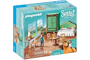 PLAYMOBIL DreamWorks Spirit 9476 Luckys Schlafzimmer, Ab 4 Jahren