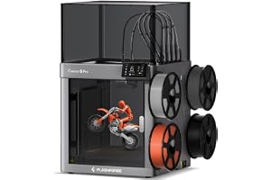 FLASHFORGE Creator 5 Pro 3D-skrivare, 4 verktygshuvuden, 7-s verktygsväxlare, industriellt multimaterial och blandmaterial, f