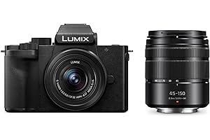 Panasonic Lumix DC-G100DWEGK Fotocamera Mirrorless Micro Quattro Terzi con Obiettivi Lumix G Vario 12-32mm F3.5-5.6 e 35-100mm F4-5.6, 20,3MP, Video 4K 30p e FHD 60, Monitor Free-Angle,Ricarica USB-C