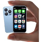 BLKE S Mini Smartphone with 3.0" HD Touchscreen, Android Phone Mini Unlocked, Facial Recognition, WiFi, GPRS, Ultrathin Body