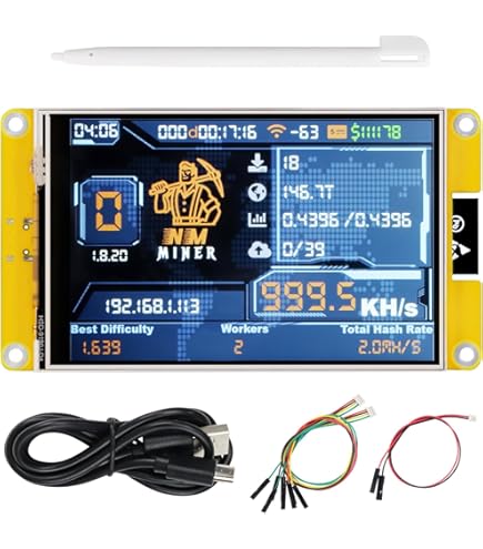 ESP32-S3 7inch Capacitive Touch Display Development Board,ESP32 with 800×480 Resolution 65k RGB 7 inch LCD Screen,5-Point Touch,Supports WiFi & Bluetooth