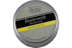 Hans Baier Exclusive Jabón de Afeitar Sándalo, 65 g