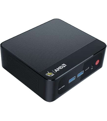 Beelink GTR4 AMD Ryzen 9 4900H; Mini PC 32GB DDR4 RAM 500GB