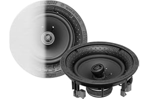 Earthquake Sound R-650 Lot de 2 Haut-parleurs de Plafond 160 W 8 Ohm 16,5 cm