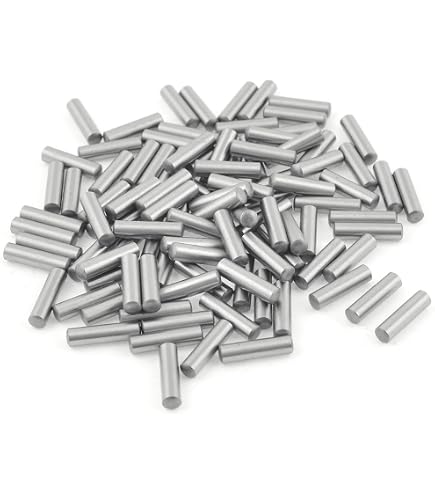 Socell 60pcs 1/4-20 Nylon Insert Lock Nuts – 304 Stainless Steel Hex Locknuts