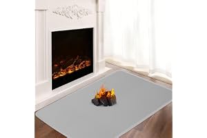 Khongoo Eldfast underlag för kamin 100 x 60 cm, 1 mm tjock
