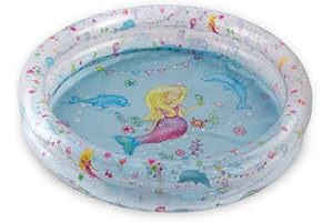 Heless 999 - Pataugeoire sirène Ava - Diamètre : Environ 50 cm