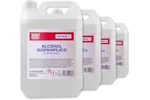 HOSTELPAK 4 x 5L | Alcohol Isopropílico 94ºC | Isopropanol | Limpieza profunda de superficies