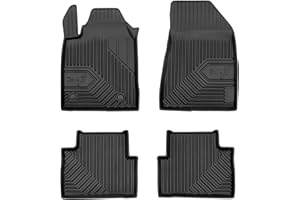 ‎MOTOS MOTOS Gumowe dywaniki samochodowe pasują do Alfa Romeo Giulietta 2010-2020 Popraw swój komfort podróży z dywanikiami antypoślizgowymi No.77- Dywaniki samochodowe na każdą pogodę, ochrona przed zabrudz