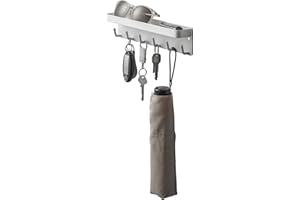 Yamazaki Inteligentny magnetyczny haczyk na klucze z tacą WH, 2754, biały