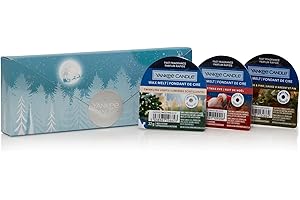 Yankee Candle 3 Wax Melt Set – Home Decor – Scented Candles – Long Lasting – Romantic Aroma – Aromatic Feel – Amazing Present – Seasonal Scents
