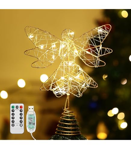 Puntale albero Kily Rosso - Addobbi albero di Natale