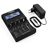 Ansmann battery charger, automatic battery charger with repair mode. Battery charger Powerline 4 Smart