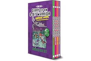 Diary of an 8-Bit Warrior Graphic Novel Emerald Box Set: An Op Alliance /An Ominous Threat/ Another World / Battle for the Dragon (8-Bit Warrior Graphic Novels)
