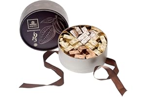 Luxury Praline Chocolate: 75 pc Leonidas Gianduja, Giamanda, Giantina Chocolates, Rich Almond & Hazelnut Creamy Pralines, Premium Belgian Gifts in a Dora Box