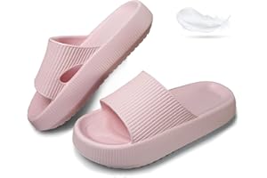 Wolkensohle Cozyslides Original Schlappen Damen Herren, Super Weich Rutschfest Badelatschen, Sommer Hausschuhe, Wolkenschuhe Mules Garten Dusche, EVA