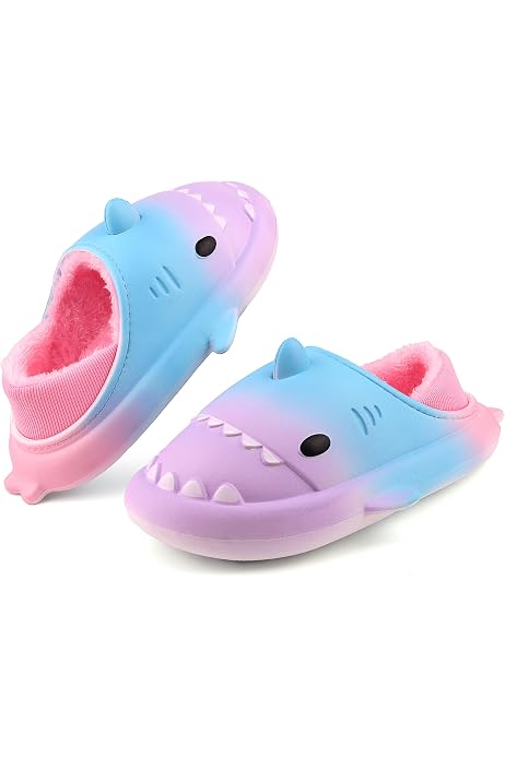 Chaussons Requin - Pantoufles Antidérapantes Pour Piscine Et Maison - Enfants Filles Et Garçons