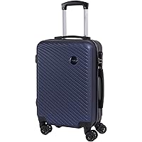 Valigia A Mano 20 Pollici Raykong - 55x40x20 Cm - ABS - Lucchetto Incorporato - Blu