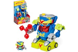 SUPERTHINGS RIVALS OF KABOOM SUPERTHINGS – Ultra Striker Mr. King. Robot Ultra Striker de Mr. King de la Serie de TV “SuperThings Kazoom Power”. Contiene 1 Ultra Striker Robot, 1 Mr. King Exclusivo