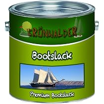 Hamburger Lack-Profi 2K Bootslack Glänzend Smaragdgrün RAL 6001 – Für GFK, Kunststoff & Polyester (Yachtlack)