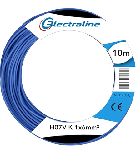 Cavo Elettrico Unipolare 6mm Al Metro Fs17 Made In Italy - Foto 2