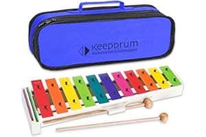 Sonor BWG Boomwhackers Glockenspiel + keepdrum Tasche in Blau