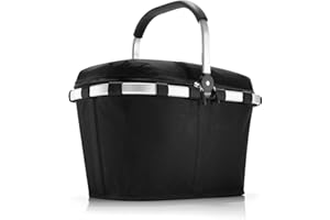 reisenthel carrybag iso - Cesta térmica para irte de picnics e irte de compras, con tapa de cierre, estructura robusta y con un diseño elegante resistente al agua y a los roces, en rojo