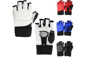 Hwtcjx Gant Boxe Enfant, Gants de Boxe en PU, Gants dentraînement Primaire, adaptés aux 3-12 Ans Entraînement Karaté MMA Muay Thai