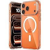 Minesk iPhone 17 Pro Max i&ccedil;in Origin Serisi Premium Kalite Magsafe ile Uyumlu Kılıf Crystal Clear Super Şeffaf Materyal ve İn