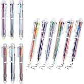 Aputue &Ccedil;ok renkli t&uuml;kenmez kalem, 12'li Paket 6'sı 1 Arada Geri &Ccedil;ekmeli T&uuml;kenmez Kalemler, &Ccedil;ocuklar İ&ccedil;in Eğlenceli Kalemler, 