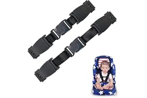 FIDGET PACK Abschnallschutz Kindersitz 2 Stück Autositz Kindersitz Gurt Sicherungen, Einstellbar Brustgurt Gurtschloss Kinder Sicherheitsgurt, Kindersicherheitsgurt Schnalle Gurt für Autositze Kinderhochstühle