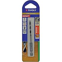 3 Punte Per Legno Con Codolo Esagonale &Oslash;4mm