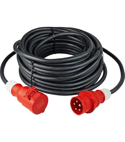 Cavo Prolunga Da 20 Metri Per Corrente Domestica 220V, Ideale Per Elettrodomestici E Utensili In Casa E Giardino