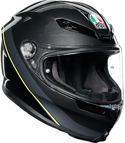 AGV Legends X3000 Barry Sheene Helmet, black/white/gold, XS (53/54) Automotive