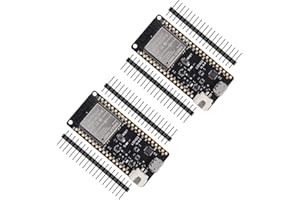 Dealikee 2 Pack ESP32 ESP-32S ESP32S for WeMos 4 MB Flash WiFi Bluetooth Wireless Board Based ESP-WROOM-32 Dual Cores Mode CPU