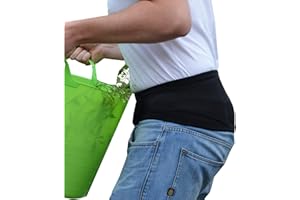 4DflexiSPORT Ultra-Comfort Lumbar Support Belt (BLK), No Stays, Perfect for Gardening And Sports Use. Airflow, Cooling, Anti-Sweat Fabric Technology.