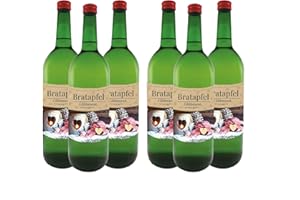 ‎HANDELSAGENTUR KASBERGER Bratapfel-Glühmost 6% vol. 6 Flaschen (6 x 1 Liter)