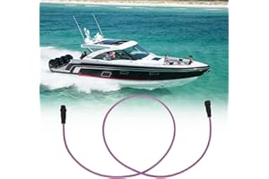 Pwshymi Für NMEA2000 Kabel, 5-polig, IP67, wasserdicht, universal, 1 m lang, Rückgrät-Drop-Kabel, männlich, weiblich, für Lowrance-Netzwerke
