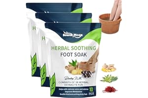 SALUCIA Oveallgo Kräuter-entgiftungs-fußbad-perlen, Fussbad Massage, Herbal Detox Cleansing Foot Soak Beads, Fussbad Massage SPA, Kräuter-formungs-reinigungs-fußbad-perlen, Verbesserung Der Schlafqualität