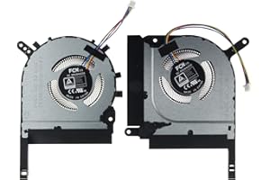WOBEATER Replacement CPU GPU Cooling Fan for ASUS TUF A15 A17 FA706Q FA506Q FA506IC FA506IE FA506IHR FA506QE FA506QM FA706IC FA706IE FA706IHR FA706QE FA706QM FA706QR FX506HC FX506HE FX506HM FX706HC FX706HE