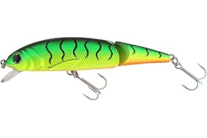 Abu Garcia Tormentor Jointed Floating Lure – Ideal for Freshwater Predators like Trout, Pike, Bass, Zander, and Salmon, Lifelike Action & Vibrant Colours, Available 11cm & 13cm