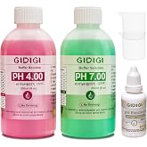 pH Meter Calibration Solution Kit Includes pH 4.00, 7.00 | and pH electrode protection solution, pH calibration buffer soluti
