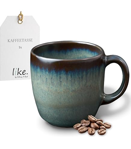 Ritzenhoff & Breker Lagom Lot de 2 tasses à café assorties Blanc