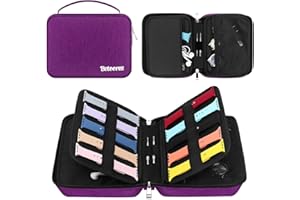 Betoores 40 Organizer per Cinturini, Astuccio Porta Cinturini Apple Watch, Espandibile Custodia Cinturino Contiene 40 Cinturino, Impermeabile Smartwatch Borsa