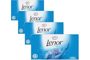Lenor Tumble Dryer Sheets Spring Awakening 34 Sheets (Pack of 4)