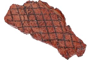 UPKOCH Artificial Fake Steak Simulation Food Lifelike Cooked Roast Beef Meat Model for Home Kitchen Party Display Decoration Props As Shown