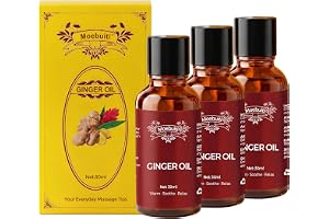 Massageolja, Eterisk Olja av Ingefära, Ingefäraolja för Lymfatisk Dränering, Ingefära Massageoljor, Eterisk Olja av Ingefära
